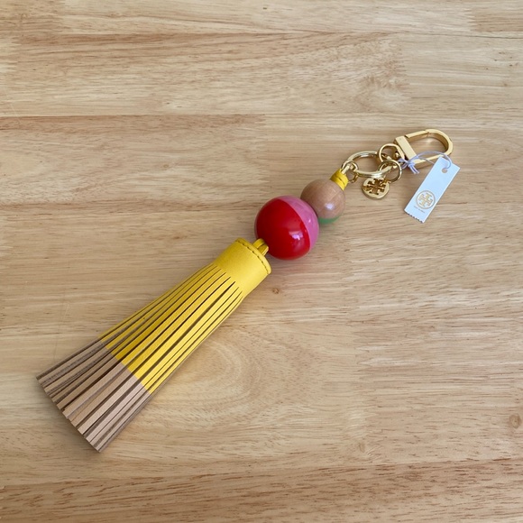 Tory Burch Dipped Tassel Key Fob NWT - Picture 1 of 8